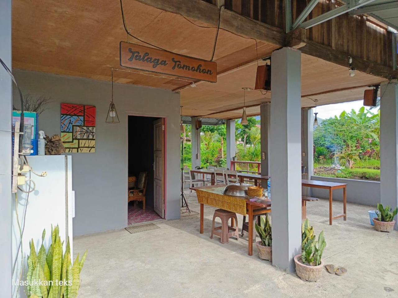 Talaga Tomohon Home Stay And Fishing Pond Eksteriør bilde